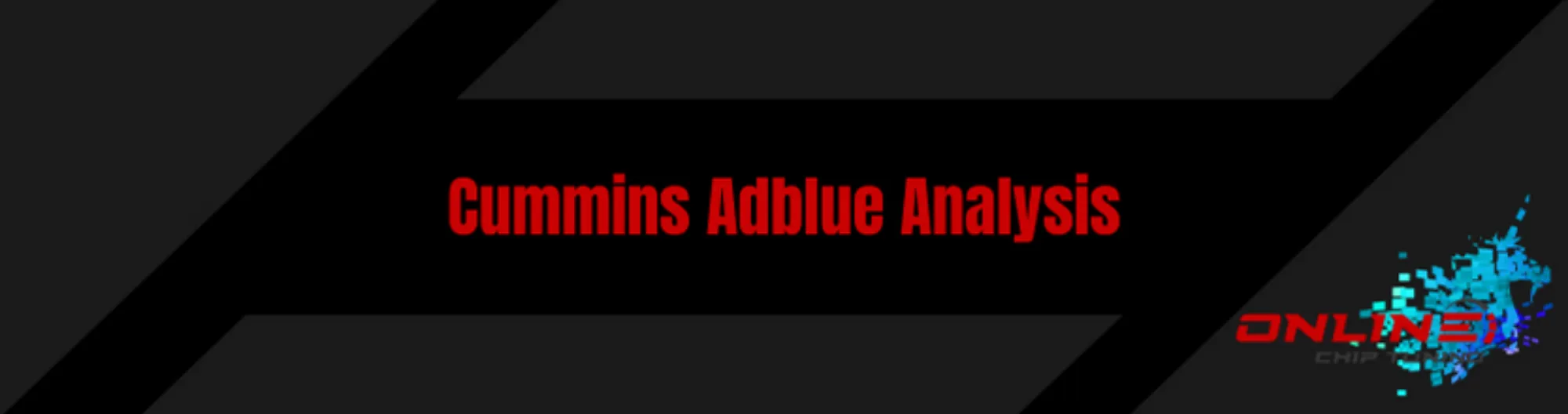 Cummins Adblue Analysis