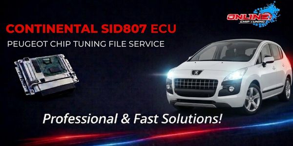 SID807 ECU Nedir? Chip Tuning ve Online Dosya Çözümleri