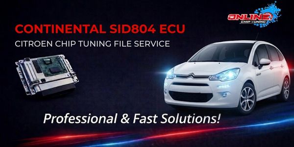 SID804 ECU Nedir? Chip Tuning ve Online Dosya Çözümleri